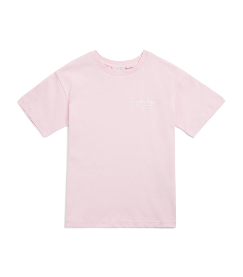 Givenchy kids cotton logo T-shirt 4-12 years, UK version