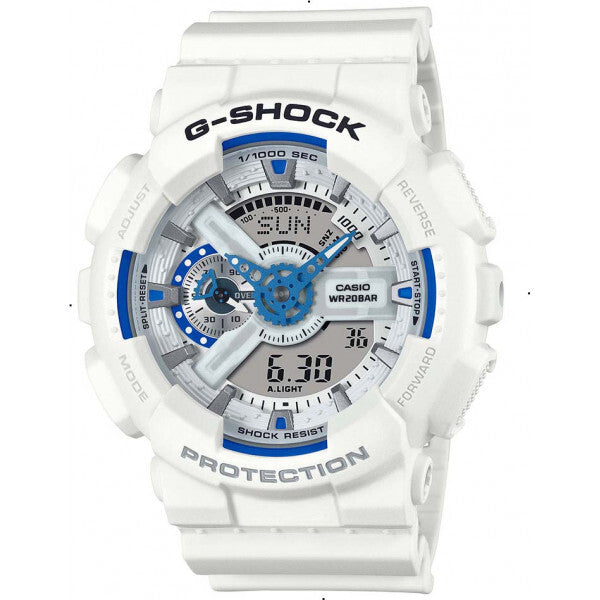Casio white G-Shock watch, UK version