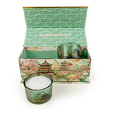 Candlelight Chengdu candle gift set jade-green votive candles (British brand)