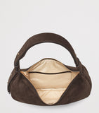 Aspinal of London suede Hudson Crescent cross-body bag, UK version