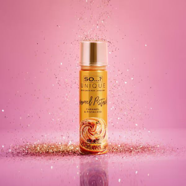 So...? Body Mist Caramel Pistachio 150ml (British brand)