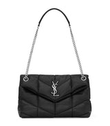 Harrods Saint Laurent Small Loulou Puffer Matelassé Shoulder Bag- Buy online at McGrocer