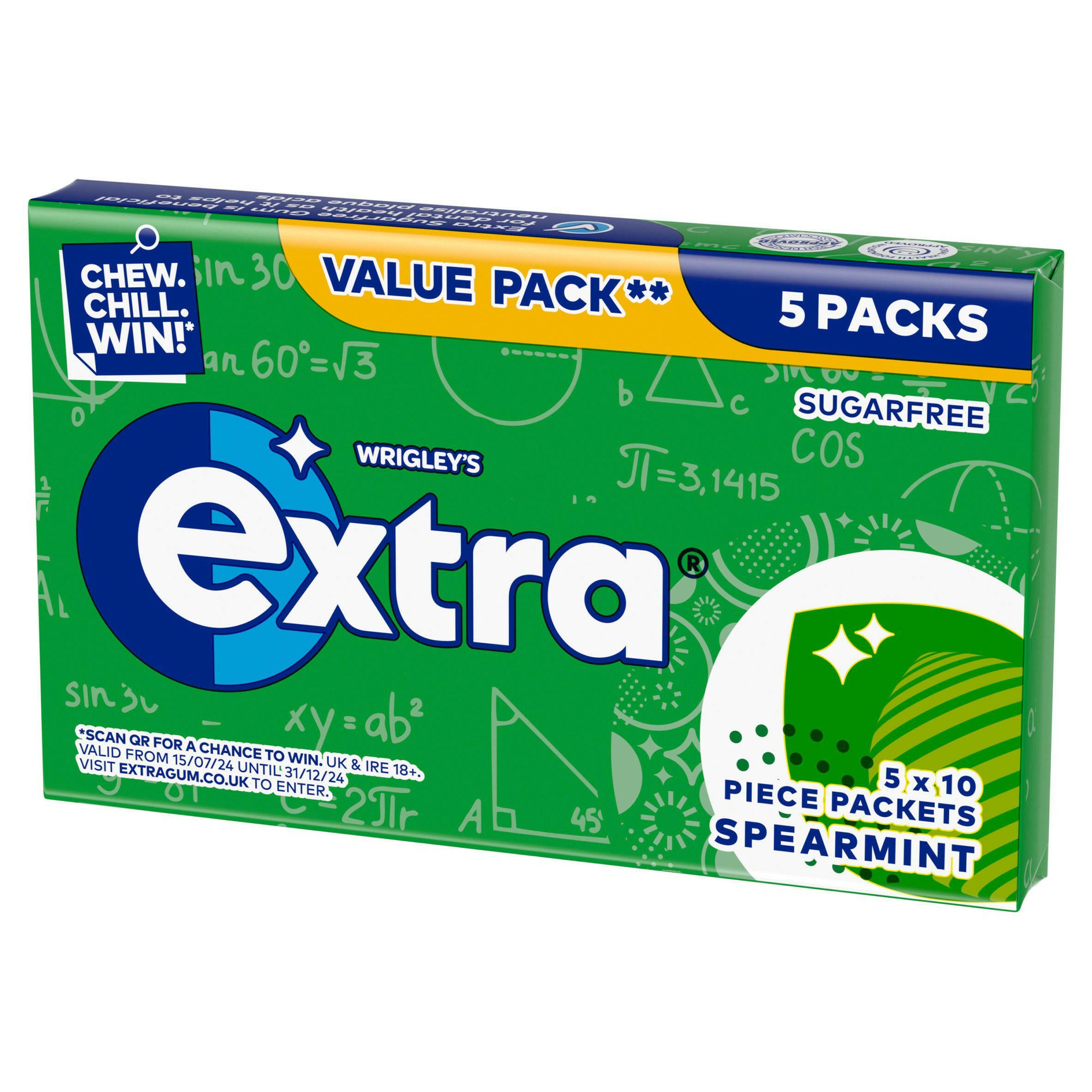 Wrigley's Extra Spearmint 70g GOODS Sainsburys