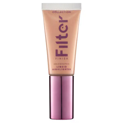Collection Filter Finish Holographic Liquid Highlighter Bronze Glow
