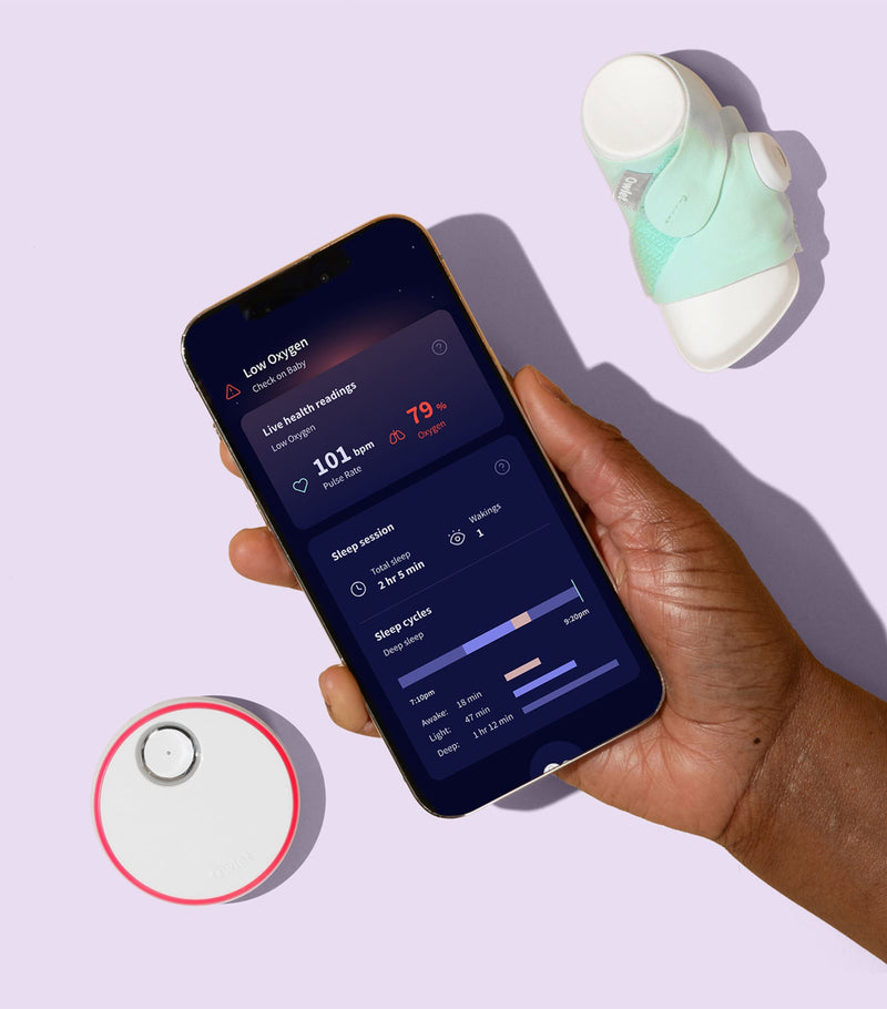 Owlet Dream Sock baby monitor - British product