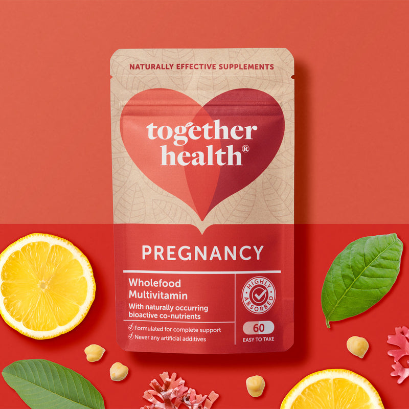 Together Health pregnancy multivitamin capsules 60, imported from the UK