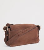 Sandro Paris suede Le Mambo shoulder bag (British brand)