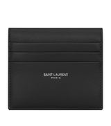 Harrods Saint Laurent Leather Reversible Card Holder- Buy online at McGrocer
