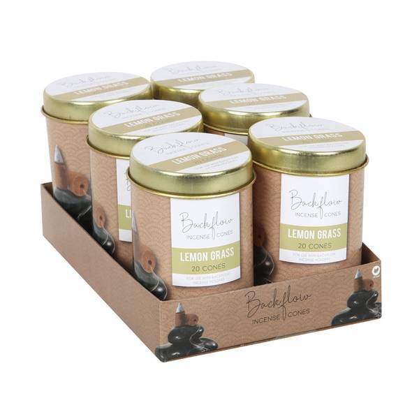 Something Different Incense Cones Lemongrass Pack of 120 (British brand)