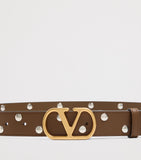 Valentino Garavani VLogo Signature belt 3cm, imported from the UK