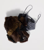 Miu Miu patchwork shearling stole luxury accessory - British product