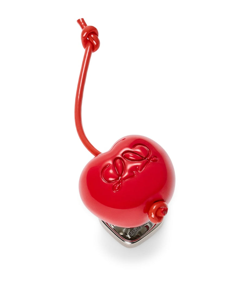 LOEWE cherry pin charm, UK version