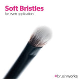 Brushworks No. 19 crease blending eye brush - British product