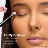 Brushworks No. 19 crease blending eye brush - British product