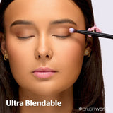 Brushworks No. 19 crease blending eye brush - British product