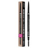 Superdrug NYX Professional Makeup Micro Brow Pencil Cool Ash Brown Eyebrow Pencil- Buy online at McGrocer