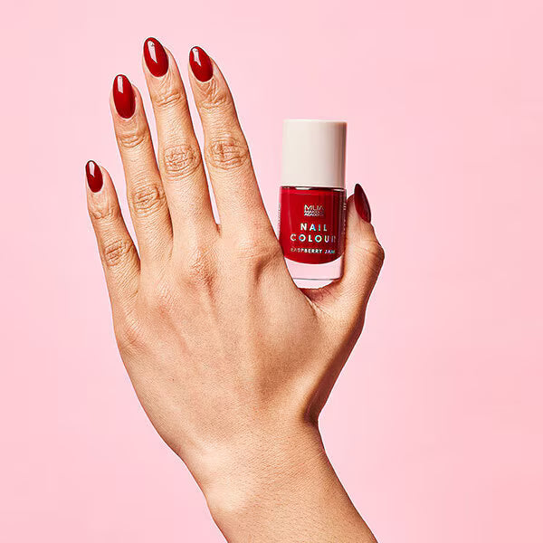 MUA nail polish raspberry jam shade, imported from the UK