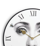 Fornasetti Tema e Variazioni wall clock 36.5 cm art piece, imported from the UK