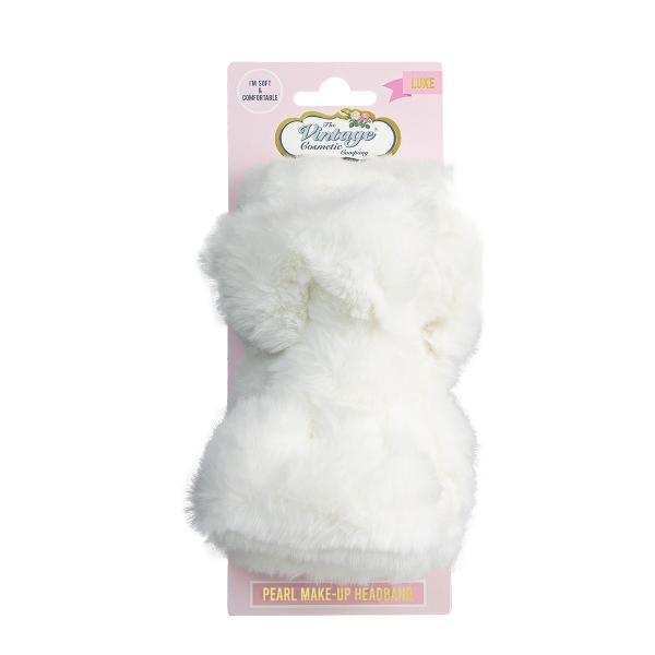 The Vintage Cosmetics Company Fluffy Pearl Headband (British brand)