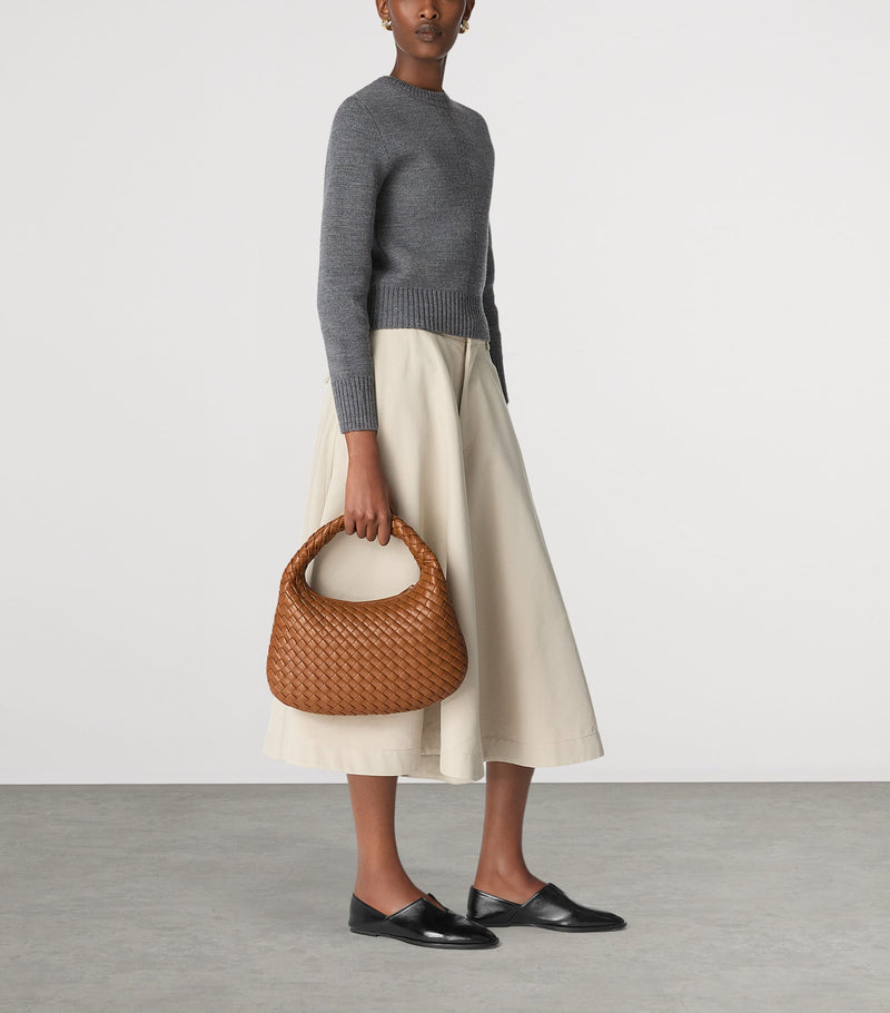 Bottega Veneta small leather Veneta shoulder bag (British brand)