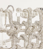 Cult Gaia rhinestone Bess shoulder bag acrylic, UK version