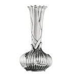 Christofle silver-plated onion vase 10.5cm - British product