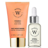 Superdrug Warda Vitamin C Moisturiser 50ml and Eye Serum 15ml- Buy online at McGrocer
