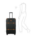 Bric's Bellagio 3 wheeled trunk 80cm, imported from the UK