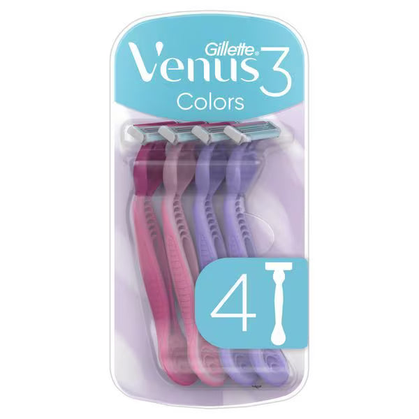 Gillette Venus Simply disposable razors x4 (British brand)