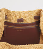 Tory Burch Romy tote bag raffia leather (British brand)