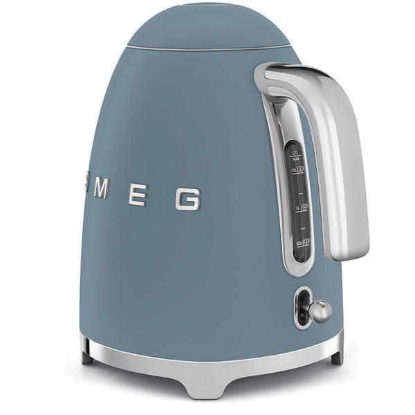 Smeg blue matte finish kettle 1.7 litres, imported from the UK