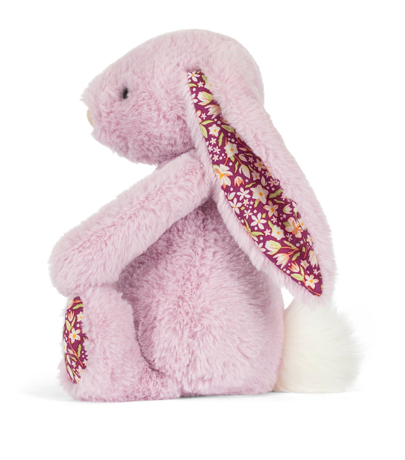 Jellycat Blossom Luxe Bunny soft toy 31cm, imported from the UK