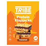 Tribe Caramel Protein Flapjacks 3x38g GOODS Sainsburys