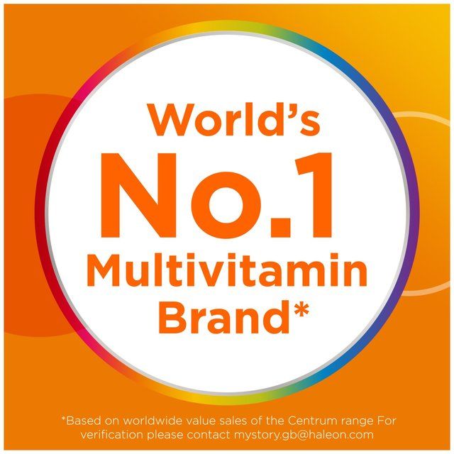 Centrum Multigummies Multivitamins Vitamin C & Zinc Orange Gummies 60 per pack