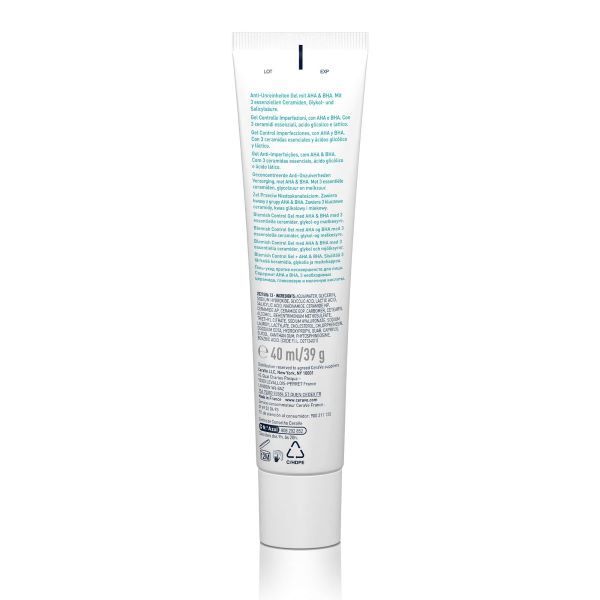 CeraVe Blemish Control Gel Salicylic Acid & Niacinamide 40ml