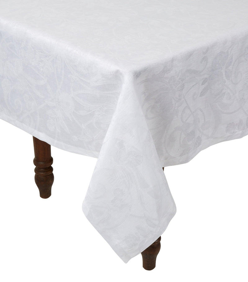 Le Jacquard Français Tivoli damask tablecloth 175cm x 250cm, UK version
