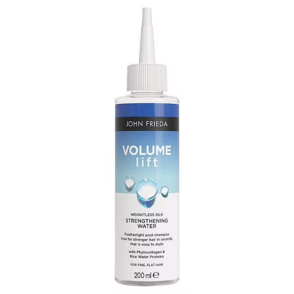 John Frieda Volume Lift Strengthening Water 200ml, imported from the UK