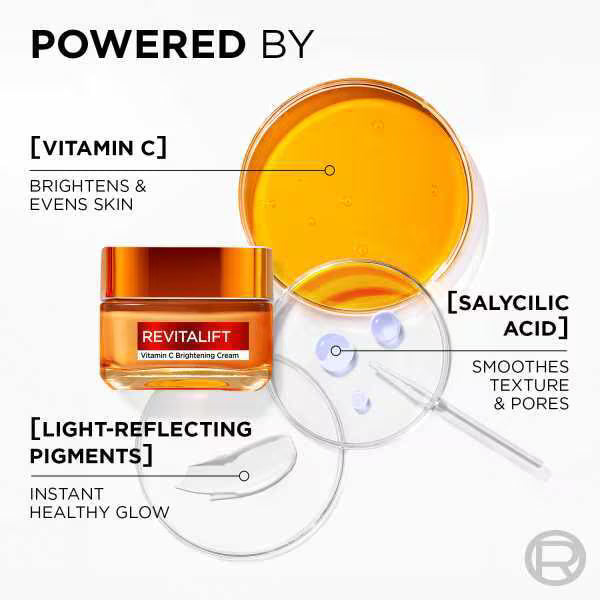 L'Oréal Paris Vitamin C Brightening Cream, UK version