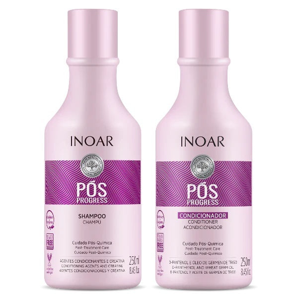 Inoar Pos Progress salon haircare kit, UK version