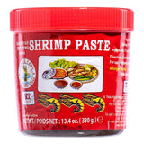 Nang Fah shrimp paste available in large jar, UK version