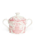 Harrods bone china toile sugar bowl, UK version