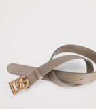Dolce&Gabbana leather logo belt 3cm - British product