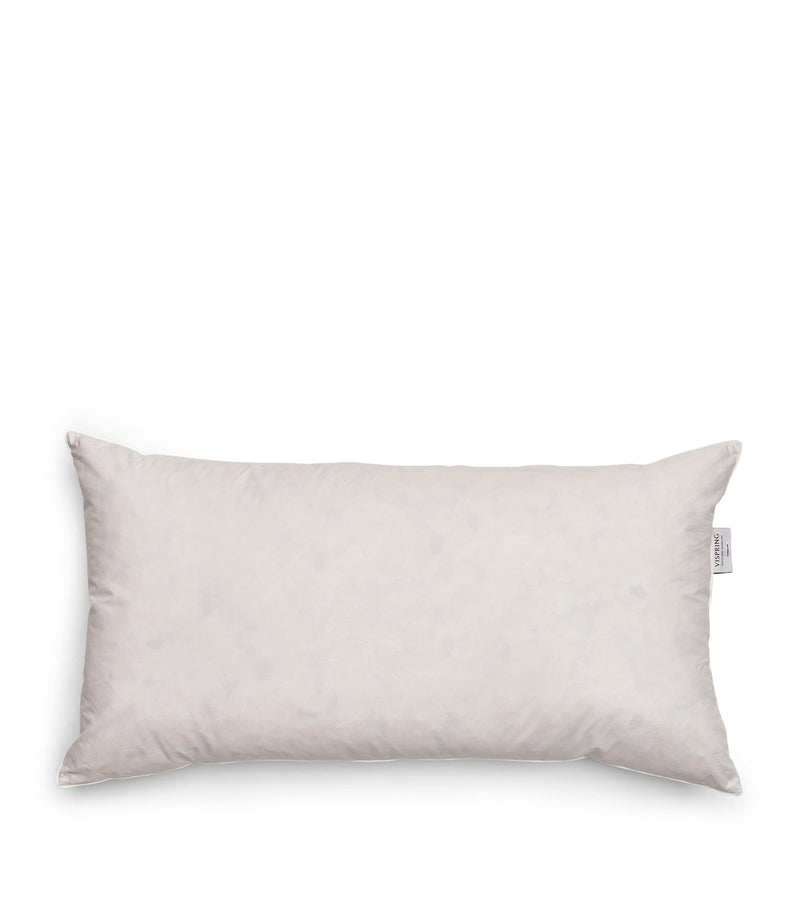 Vispring cotton down-filled pillow 90cm x 50cm (British brand)