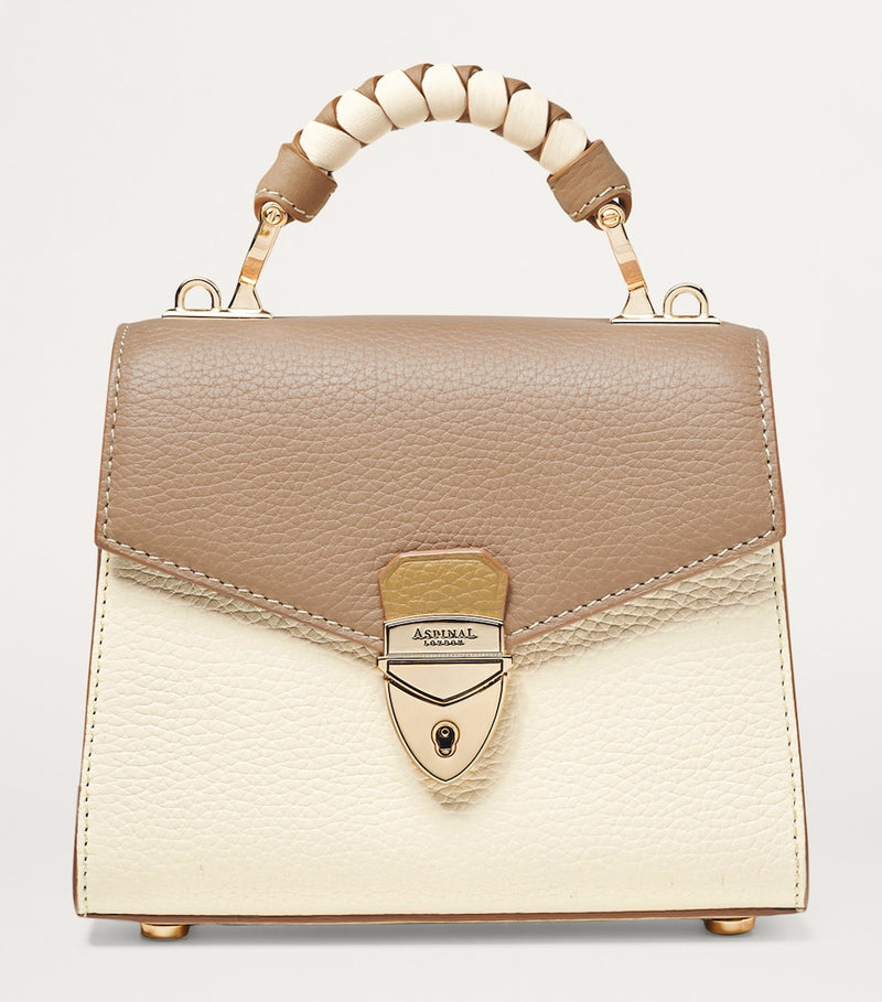 Aspinal of London mini Mayfair top-handle bag - British product