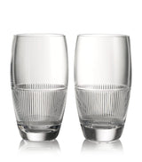 Harrods Wedgwood Crystal Helia Highball Glasses Set of 2- Buy online at McGrocer