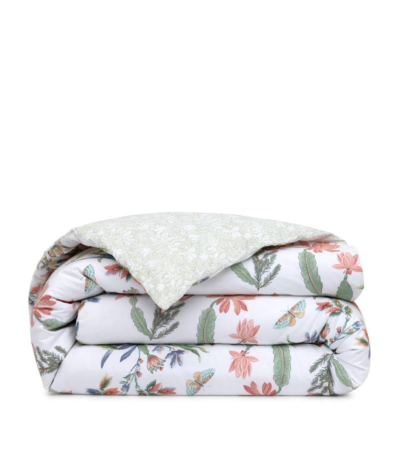 Yves Delorme floral print single duvet cover 140cm x 200cm (British brand)