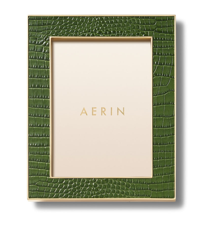 Aerin Leather Classic Photo Frame 5x7 inches (British brand)