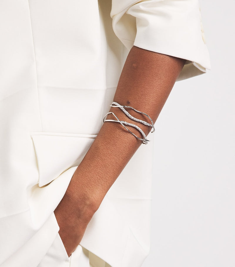 Alexis Bittar Solanales intertwined cuff bracelet, UK version