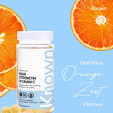 Known Nutrition high-strength orange vitamin C gummies 30 - British product