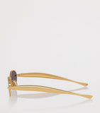 Bottega Veneta Oval Sardine Sunglasses, imported from the UK